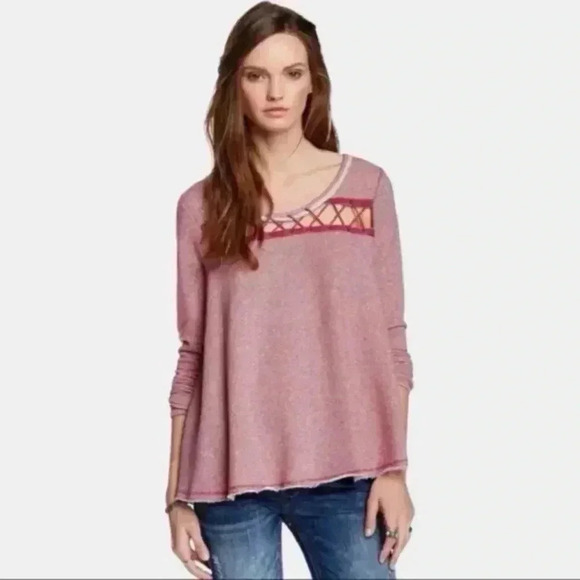 NWT free people Lacey love sweater size small - Picture 5 of 6